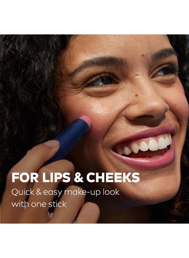 NIVEA Lip Caring Beauty Rose Lip Balm | Lip & Cheek Tint with SPF 30,4.8g - Image 3